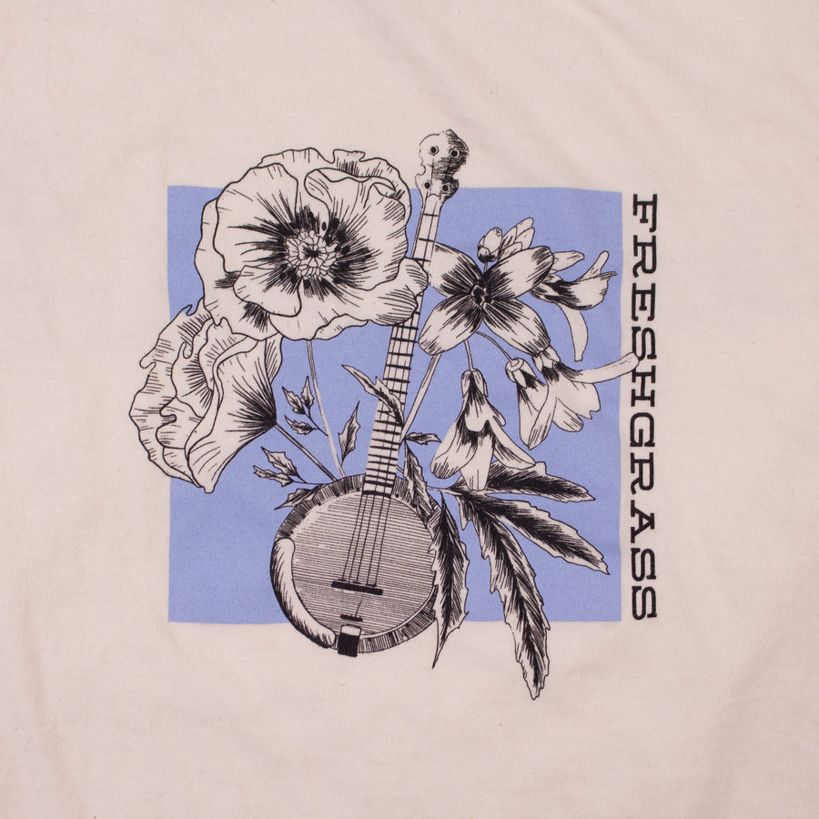 FreshGrass Banjo-Flower Tee