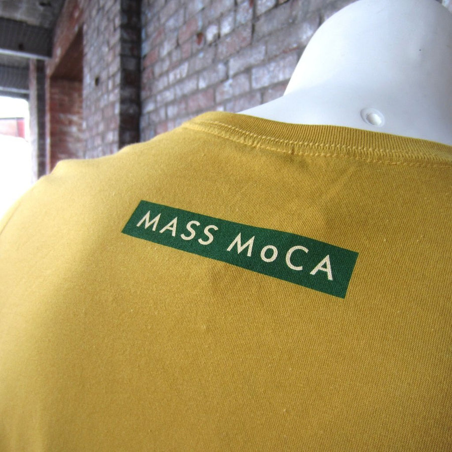 Freshgrass T-Shirt: Mustard with Evergreen Logo